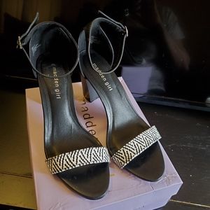 Madden Girl Black & White Sandal